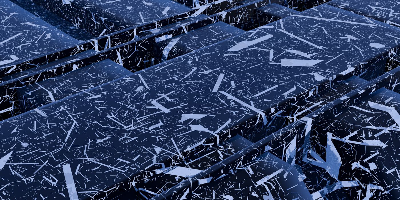 Abstract 3D visualization representing automated finance workflows